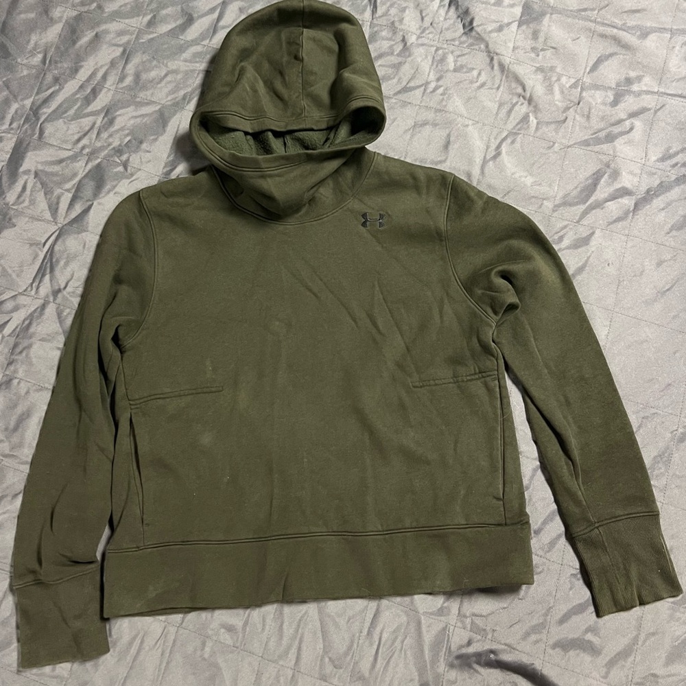 Under Armour Men's Olive Hoodie